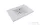 Lunart Cora 700 70x47,5 cm-es beépíthető öntöttmárvány mosdó,fényes fehér 5999123006196