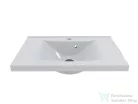 Lunart Cora 700 70x47,5 cm-es beépíthető öntöttmárvány mosdó,fényes fehér 5999123006196