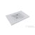 Lunart Cora 700 70x47,5 cm-es beépíthető öntöttmárvány mosdó,matt fehér 5999123006202
