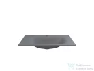 Lunart Timo 700 70x45 cm-es beépíthető öntöttmárvány mosdó túlfolyó nélkül,szürke kvarc 5999123006660