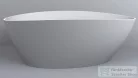 Lunart Josephine 170x77 cm-es szabadon álló öntöttmárvány kád szifon és túlfolyó nélkül,matt fehér 5999123007117