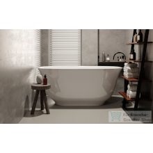   Lunart Liza 164,5x80 cm-es szabadon álló öntöttmárvány kád szifon és túlfolyó nélkül,fényes fehér 5999123007162