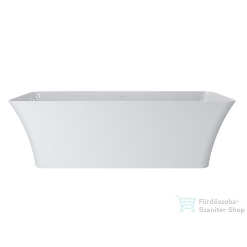 Lunart Adrienne 180x75,5 cm-es szabadon álló öntöttmárvány kád szifon nélkül,fényes fehér 5999123007209