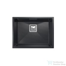   Lunart Soma 55x42  cm-es öntött gránit mosogató medence szifon nélkül,Brocade 5999123007575