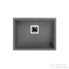 Lunart Soma 55x42 cm-es öntött gránit mosogató medence szifon nélkül,Light grey 5999123007599