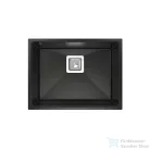 Lunart Soma 55x42 cm-es öntött gránit mosogató medence szifon nélkül,Golden black 5999123007605
