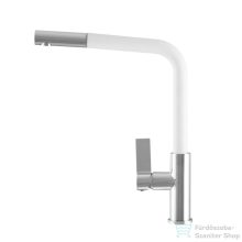   Lunart Mimi kihúzható fejes mosogató csaptelep,króm/fehér 5999123007827