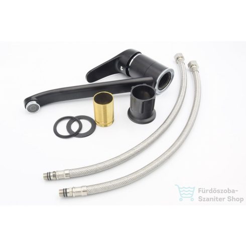 Lunart Earth mosogató csaptelep,matt fekete 5999123007889