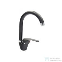 Lunart Coco mosogató csaptelep,matt fekete 5999123007896