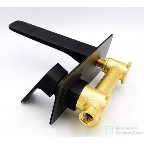 Lunart Elizabeth falsík alatti mosdó csaptelep belső egységgel,leeresztő nélkül,matt fekete 5999123008169