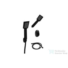   Lunart Love zuhanyszett 150 cm-es gégecsővel,matt fekete 5999123008367