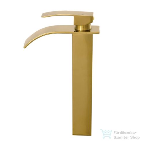Lunart Sisy magasított mosdó csaptelep leeresztő nélkül,Gold 5999123008497