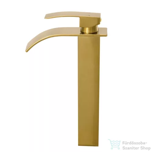 Lunart Sisy magasított mosdó csaptelep leeresztő nélkül,Gold 5999123008497