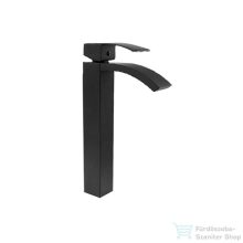   Lunart Bless magasított mosdó csaptelep leeresztő nélkül,matt fekete 5999123008664