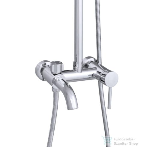Lunart Home zuhanyrendszer kádtöltővel,króm 5999123008695