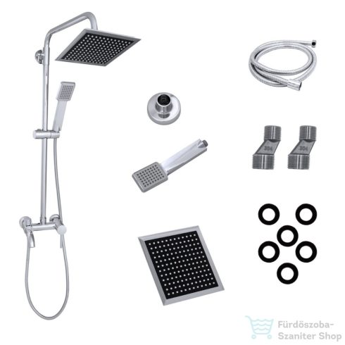 Lunart Home zuhanyrendszer kádtöltővel,króm 5999123008695