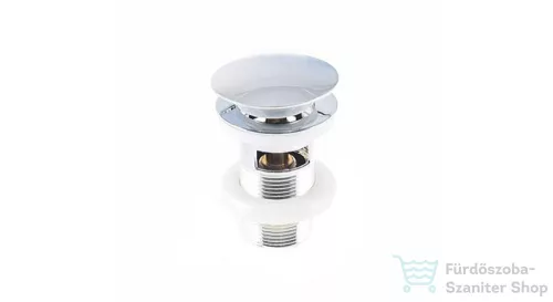 Lunart 5/4" click-clack leeresztő túlfolyós mosdóhoz,króm 5999123008824