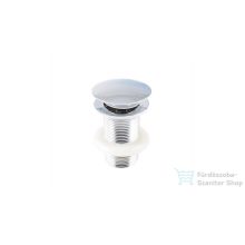   Lunart 5/4" click-clack leeresztő túlfolyó nélküli mosdóhoz,króm 5999123008848