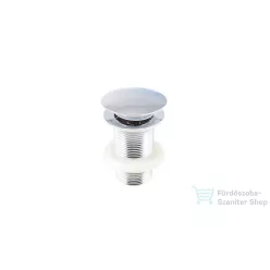   Lunart 5/4" click-clack leeresztő túlfolyó nélküli mosdóhoz,króm 5999123008848