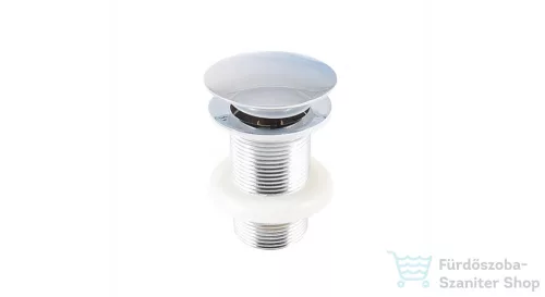 Lunart 5/4" click-clack leeresztő túlfolyó nélküli mosdóhoz,króm 5999123008848