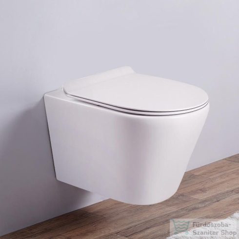 Lunart Tailor Rimless fali WC lecsapódásgátlós ülőkével,fehér 5999123009708