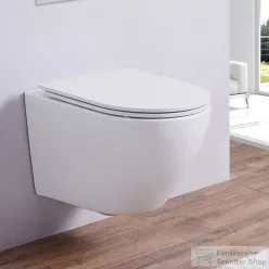   Lunart Noe Rimless fali WC lecsapódásgátlós ülőkével,fehér 5999123009722