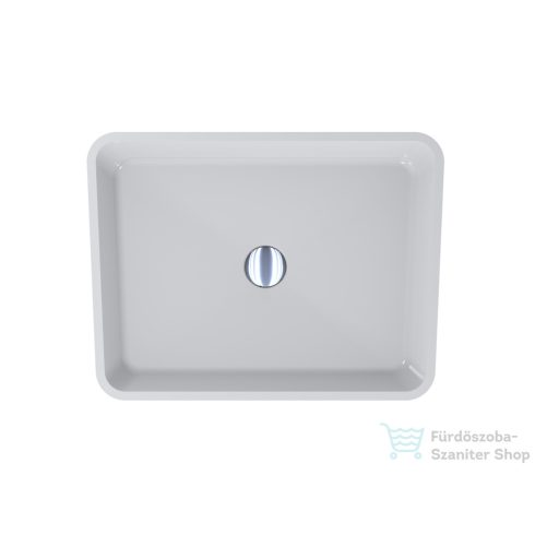 Lunart Adrienne 60x45x88 cm-es szabadon álló mosdó túlfolyó nélkül,matt fehér 5999123011053