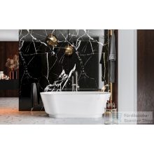   Lunart Anette 180x80 cm-es szabadon álló öntöttmárvány kád szifon nélkül,fényes fehér 5999123011299