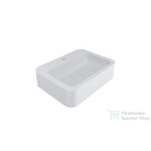   Lunart Naomi 55x41 cm-es pultra ültethető öntöttmárvány mosdó túlfolyó nélkül,matt fehér 5999123011367