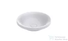 Lunart Anette 44 cm-es beépíthető öntöttmárvány mosdó csaplyuk és túlfolyó nélkül,matt fehér 5999123011480