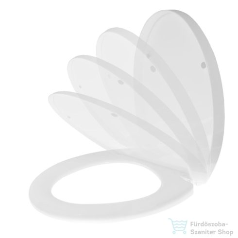 Lunart Cut lecsapódásgátlós WC-ülőke,fehér 5999123011886