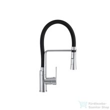   Lunart Lacy kihúzható fejes mosogató csaptelep,fekete króm 5999123014085