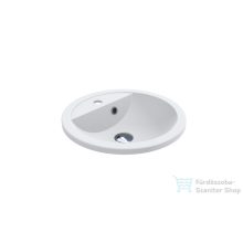   Lunart Daphne 43 cm-es beépíthető öntöttmárvány mosdó,matt fehér 5999123014313