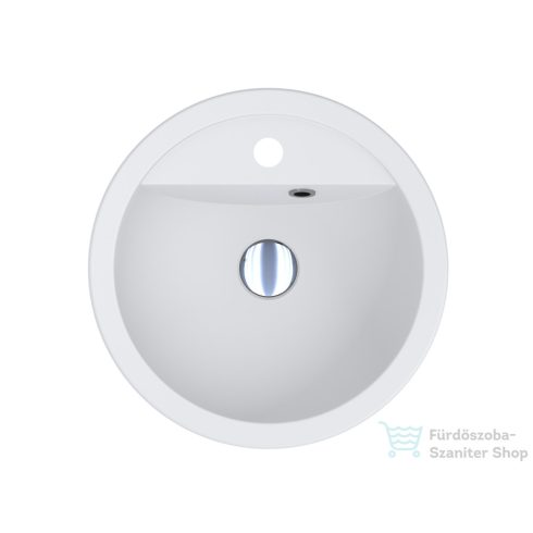 Lunart Daphne 43 cm-es beépíthető öntöttmárvány mosdó,matt fehér 5999123014313