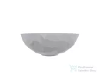 Lunart Sophie 42,5 cm-es pultra ültethető öntöttmárvány mosdó csaplyuk és túlfolyó nélkül,matt fehér 5999123014320