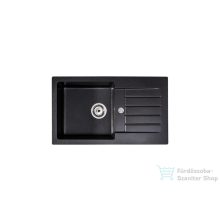   Lunart Lotti 77x45 cm-es öntött gránit mosogató medence szifon nélkül,Brocade 5999861632008