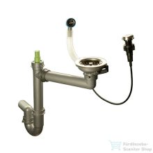   Lunart Basic pop-up szifon túlfolyóval egy medencés mosogatóhoz,5999861632404