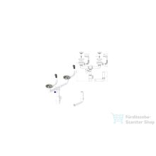   Lunart dupla szifon túlfolyóval kétmedencés mosogatóhoz,5999861632503