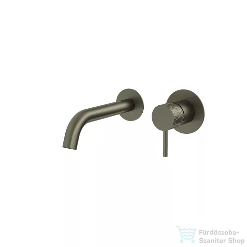 RamonSoler ODISEA JOYA falsík alatti mosdó csaptelep 19 cm-es kifolyóval, leeresztő nélkül, szálcsiszolt grafit 59A310427