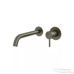  RamonSoler ODISEA JOYA falsík alatti mosdó csaptelep 24 cm-es kifolyóval, leeresztő nélkül, szálcsiszolt grafit 59A310429