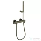 RamonSoler ODISEA JOYA fali termosztátos zuhany csaptelep zuhanyszettel, szálcsiszolt grafit 59D310465