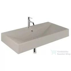   Kludi RESA 101x50,5 cm-es fali mosdó, matt világosszürke 59WW101O2