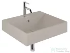 Kludi RESA 61x50,5 cm-es fali mosdó, matt világosszürke 59WW61O2