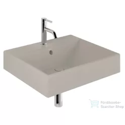   Kludi RESA 61x50,5 cm-es fali mosdó, matt világosszürke 59WW61O2