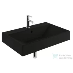 Kludi RESA 81x50,5 cm-es fali mosdó, matt fekete 59WW8139