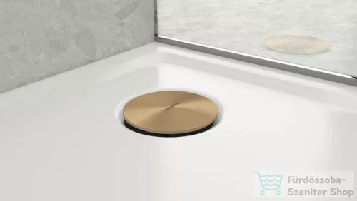Hansgrohe RainDrain Staro zuhanytálca szifon színkészlet szifon nélkül, szálcsiszolt bronz 60058140