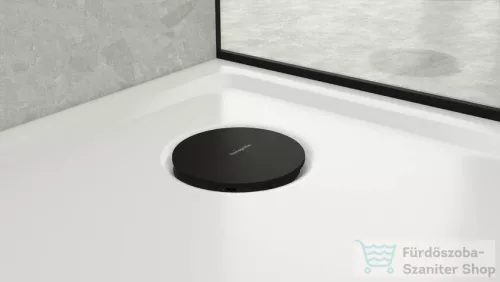 Hansgrohe RainDrain Staro zuhanytálca szifon színkészlet szifon nélkül, matt fekete 60058670