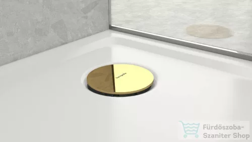 Hansgrohe RainDrain Staro zuhanytálca szifon színkészlet szifon nélkül, polírozott arany hatású 60058990