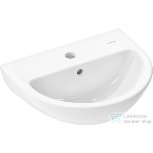 Hansgrohe GLADELAKE S 45x37 cm-es mosdó, fehér 60100450