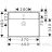 Hansgrohe XANUIA Q 60x48 cm-es mosdó, fehér 60133450